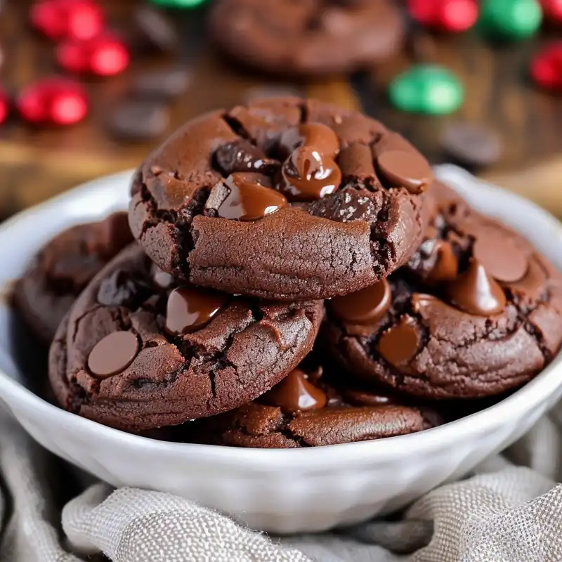 Brownie Christmas Cookies Recipe