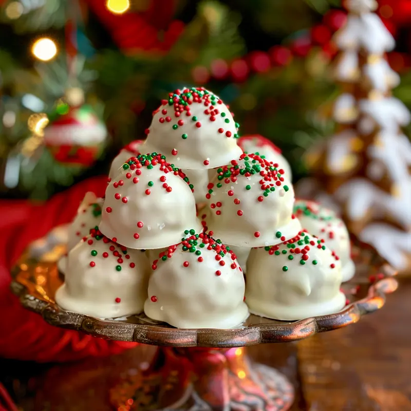 Little Debbie Christmas Tree Cake Truffles