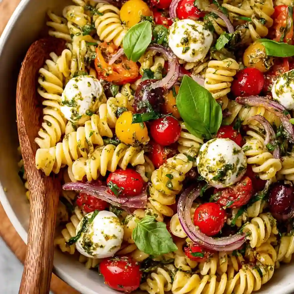 Italian Pasta Salad Vegetarian Recipe