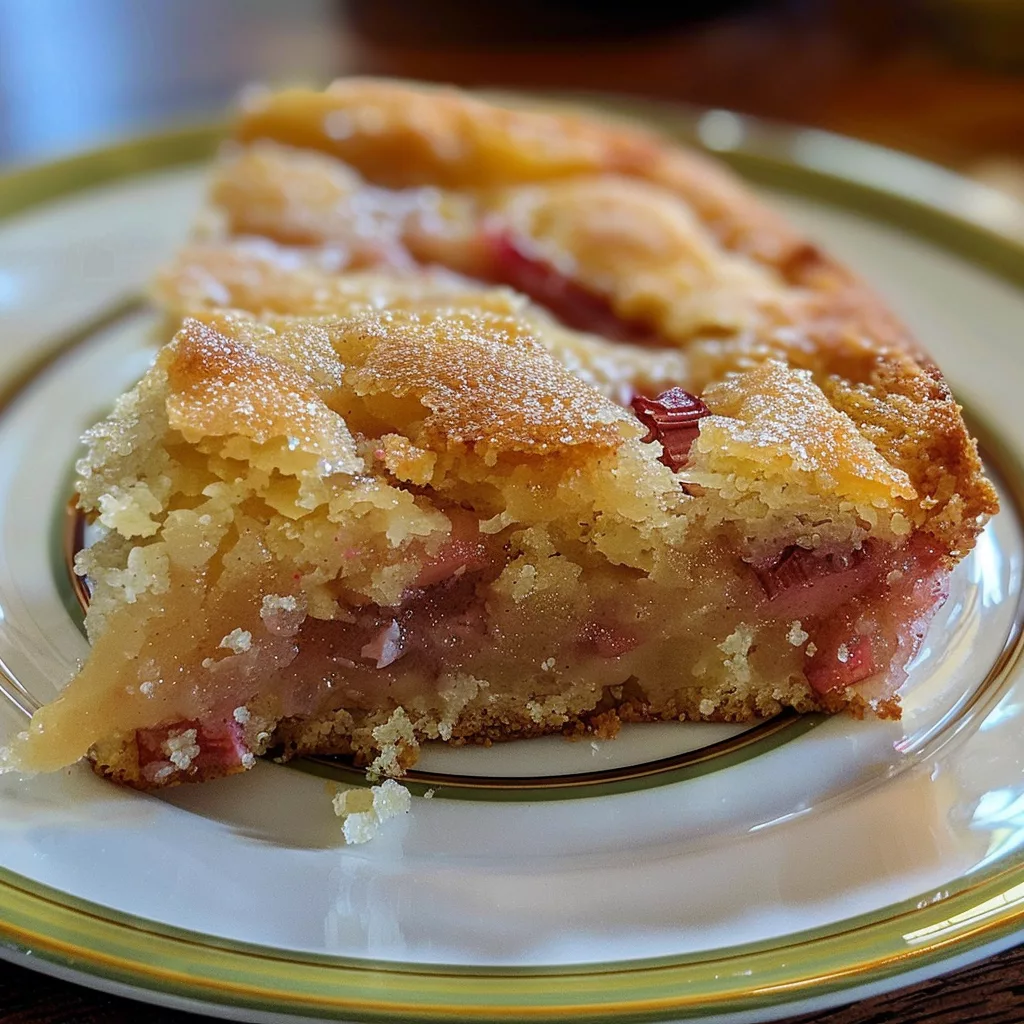 Rhubarb Pudding Cake: A Sweet and Tart Treat for Any Occasion