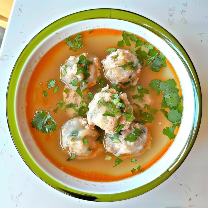 Naked Wonton Soup | Easy Keto Wonton Soup Recipe – Deliciously low-carb.